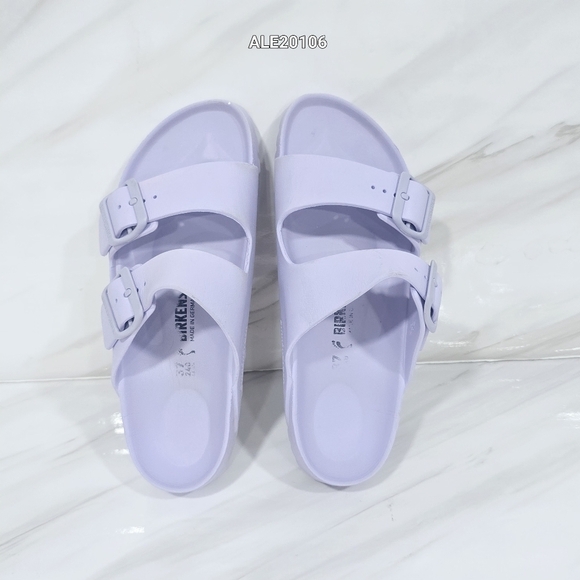 Birkenstock Lavender Double Strap Sandals Size 6.5 (37) - Picture 1 of 7